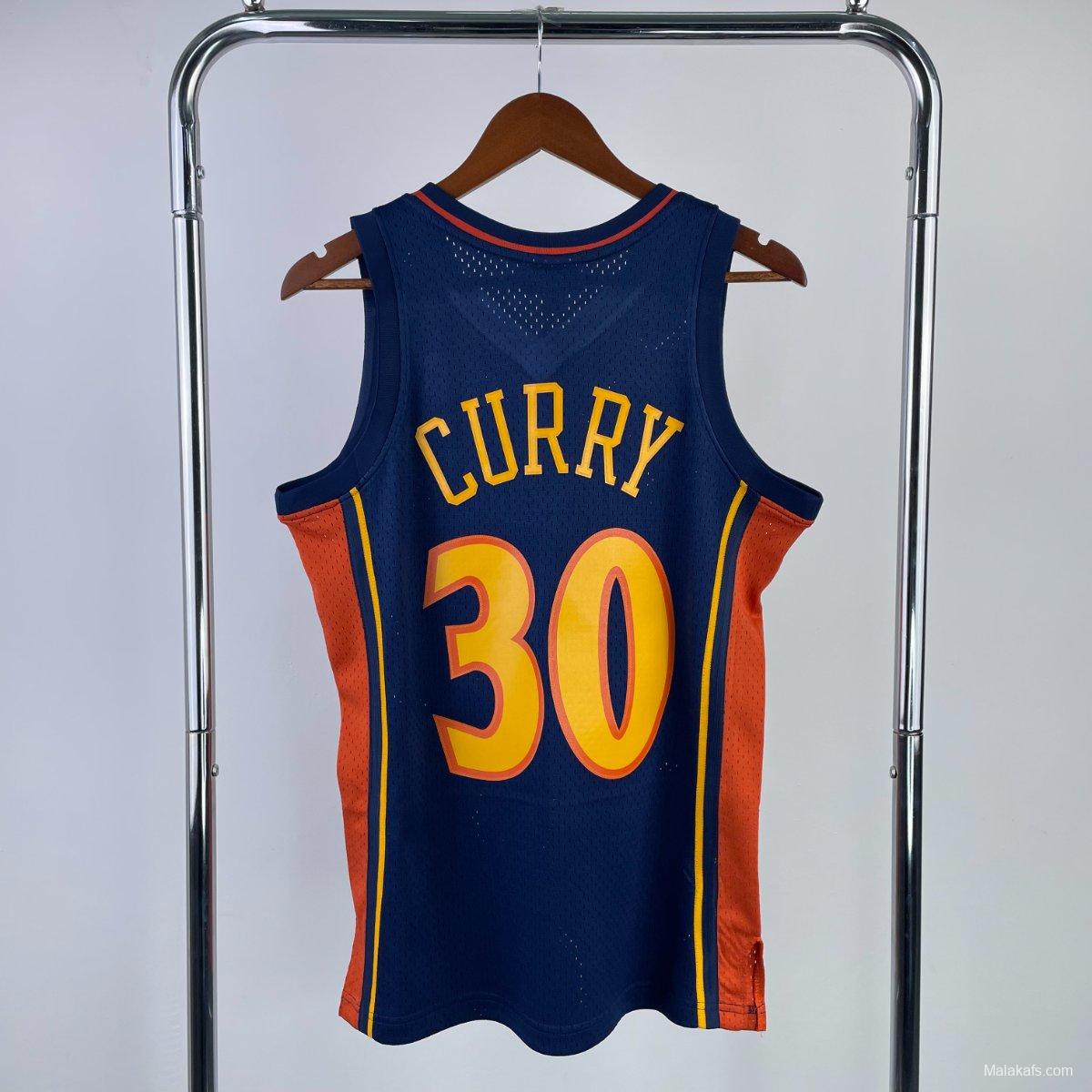 Golden State Warriors 2009/10 #30 Stephen Curry Mitchell & Ness Youth