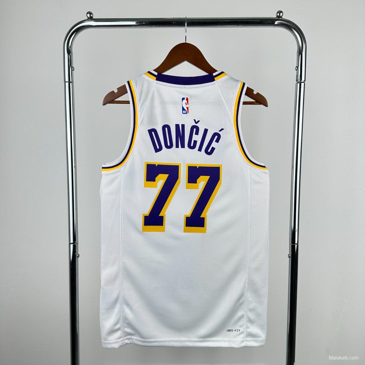 Los Angeles Lakers #77 Doncic 2024/25 Association Edition