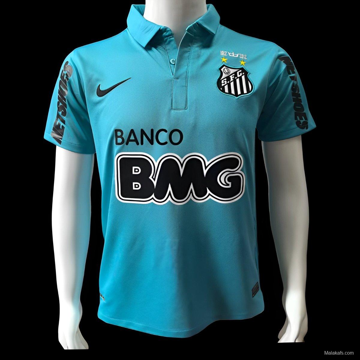 Retro 12/13 Santos Third Blue Jersey