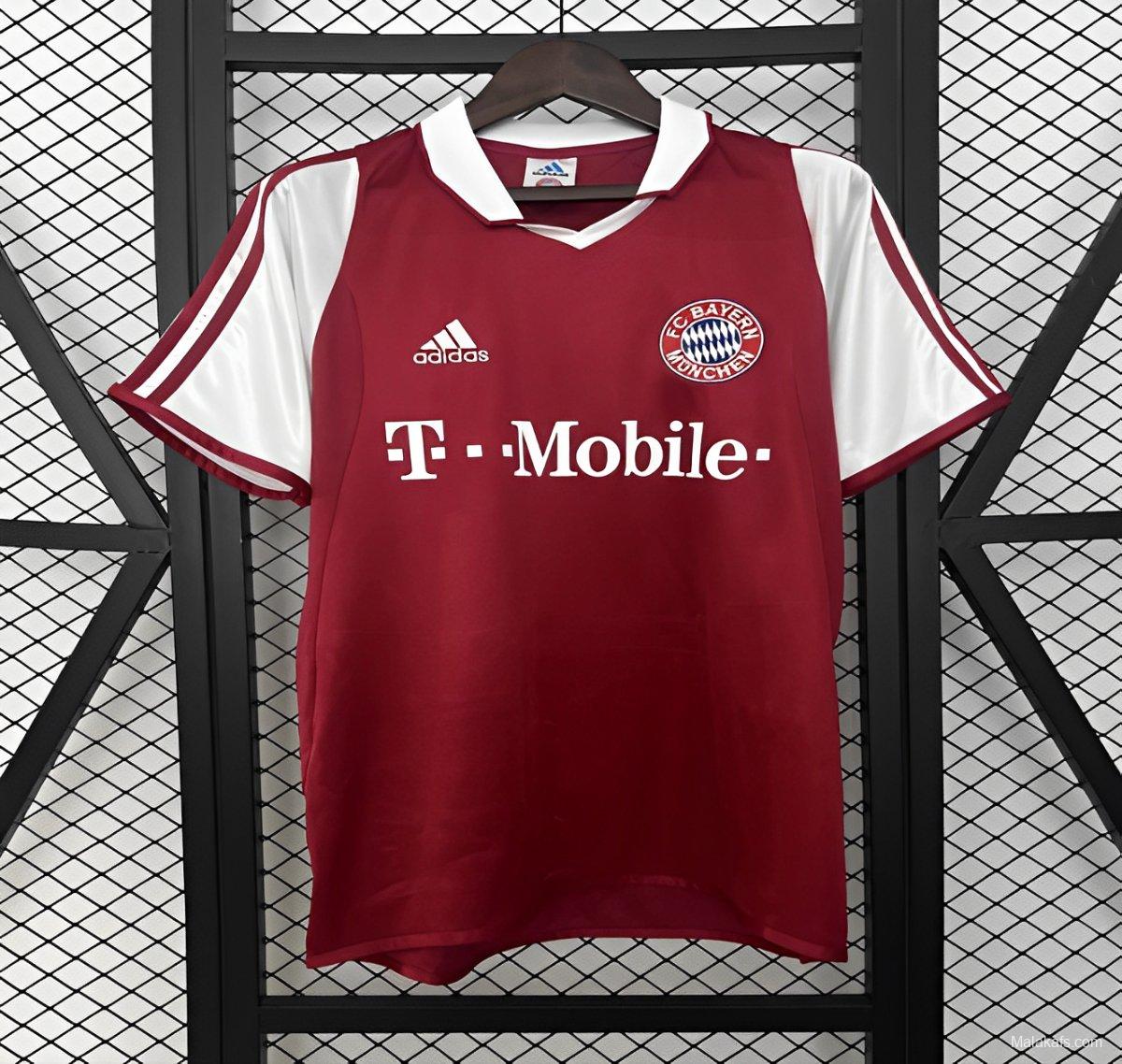 03/04 Retro Bayern Munich Home Jersey