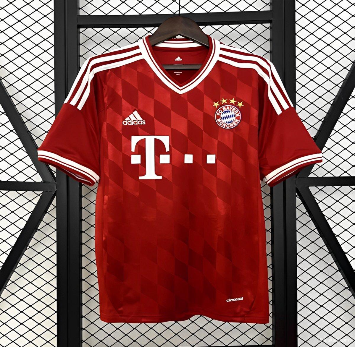 13/14 Retro Bayern Munich Home Jersey