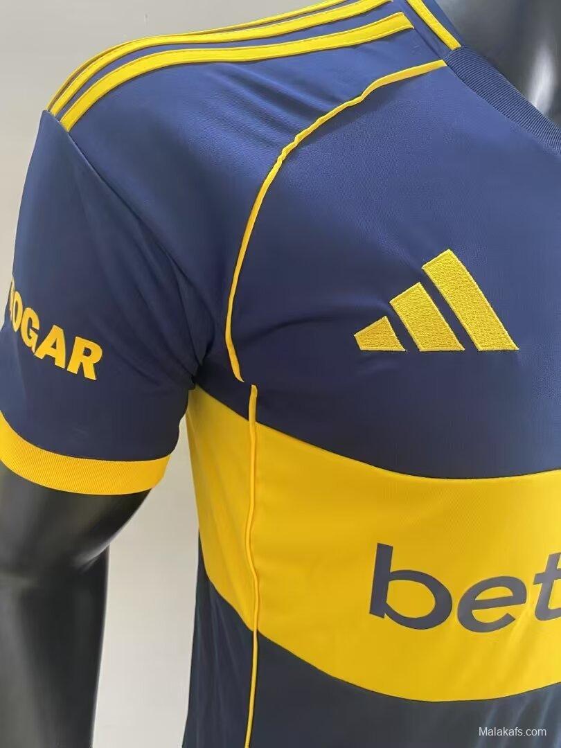 Player Version 25/26 Boca Juniors Home Jersey