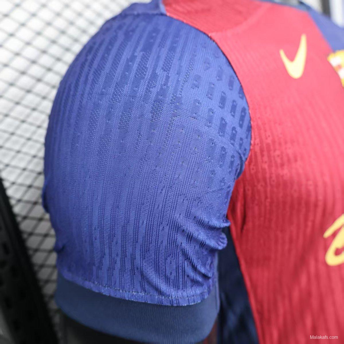 Player Version 24/25 Barcelona x Travis Scott Home Jersey