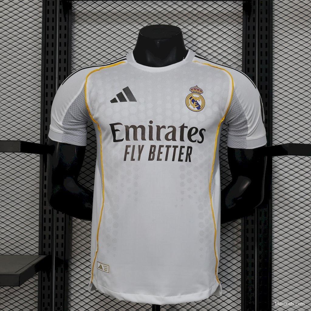 Player Version 25/26 Real Madrid Home Jersey