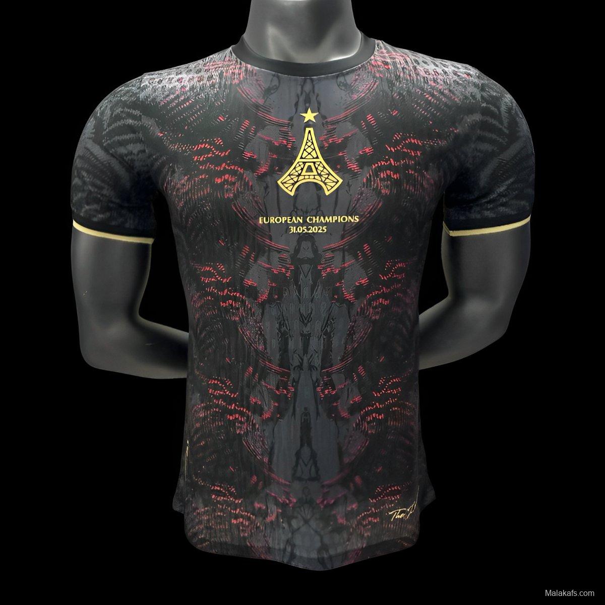 Player Version 25/26 PSG x Comma Football Champion Jersey
