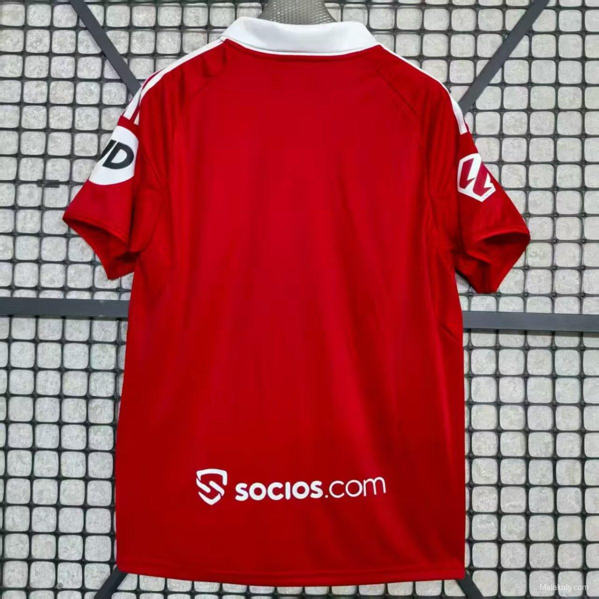 25/26 Valencia Away Red Jersey