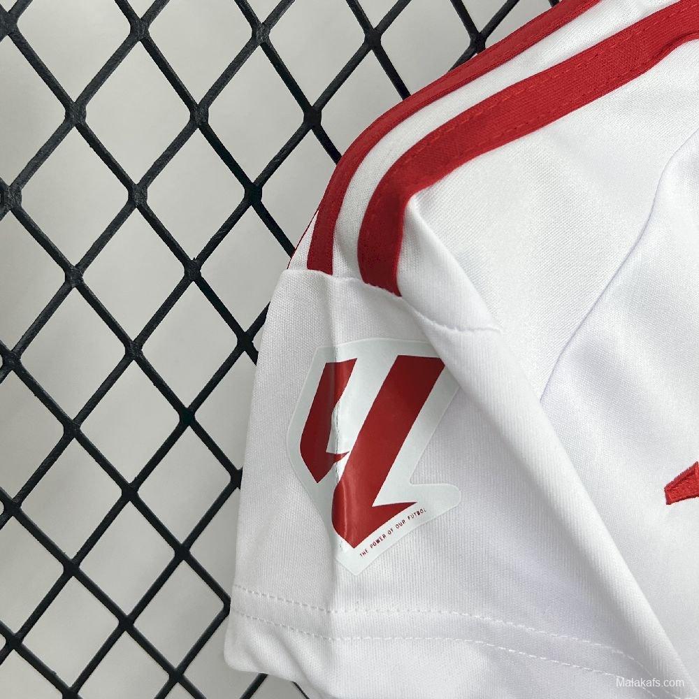 25/26 Kids Sevilla FC Home Jersey