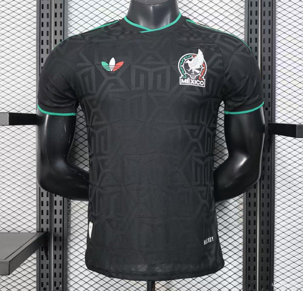 Player Version 2025 Mexico Black Pre-Match Jersey