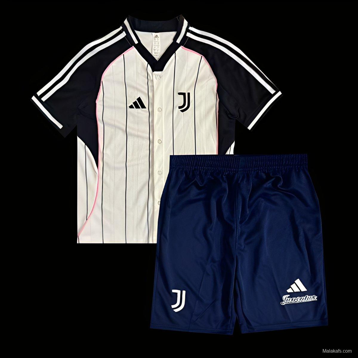 25/26 Kids Juventus US Pack Baseball Jersey