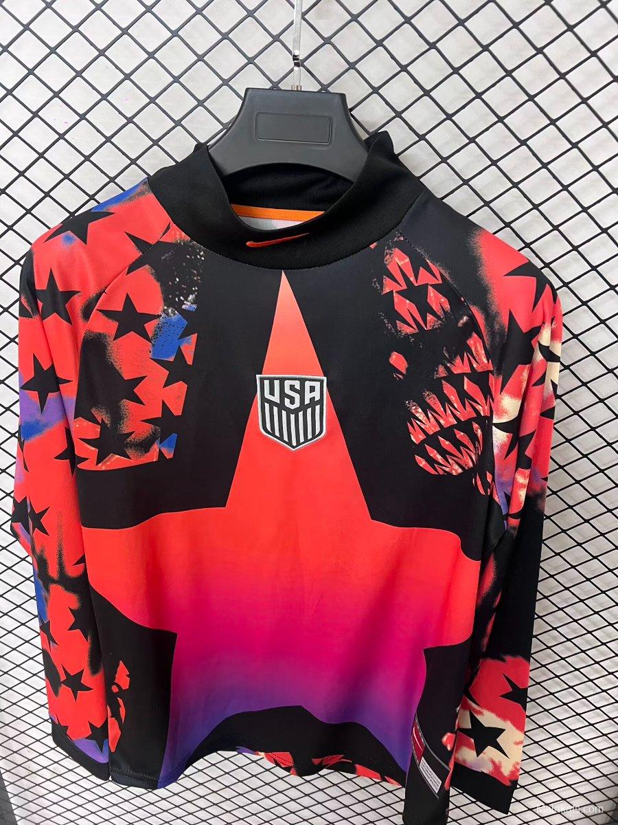 2026 USA Goalkeeper Long Sleeve Jeresy