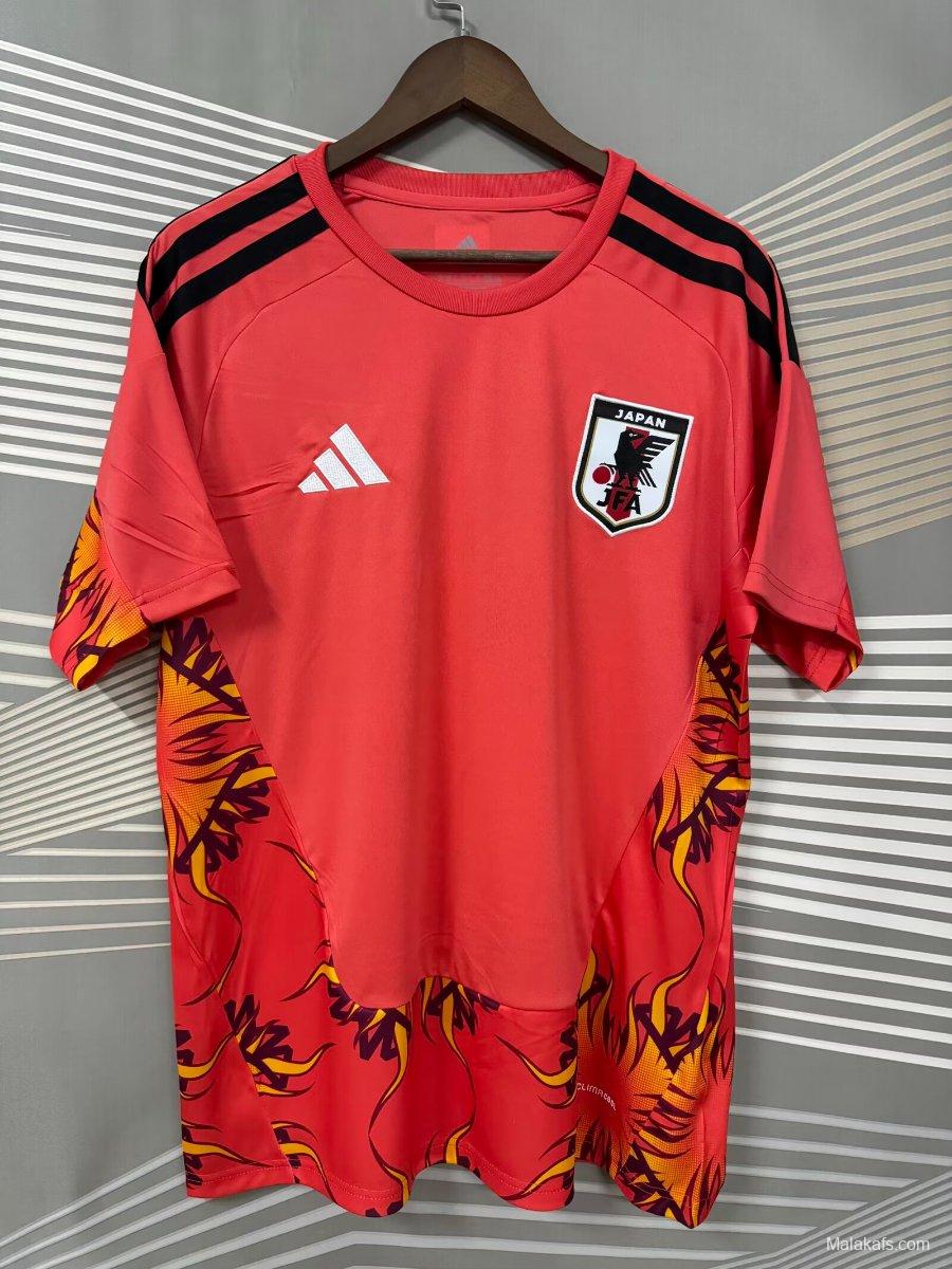 2026 Japan Red Goalkeeper Jersey