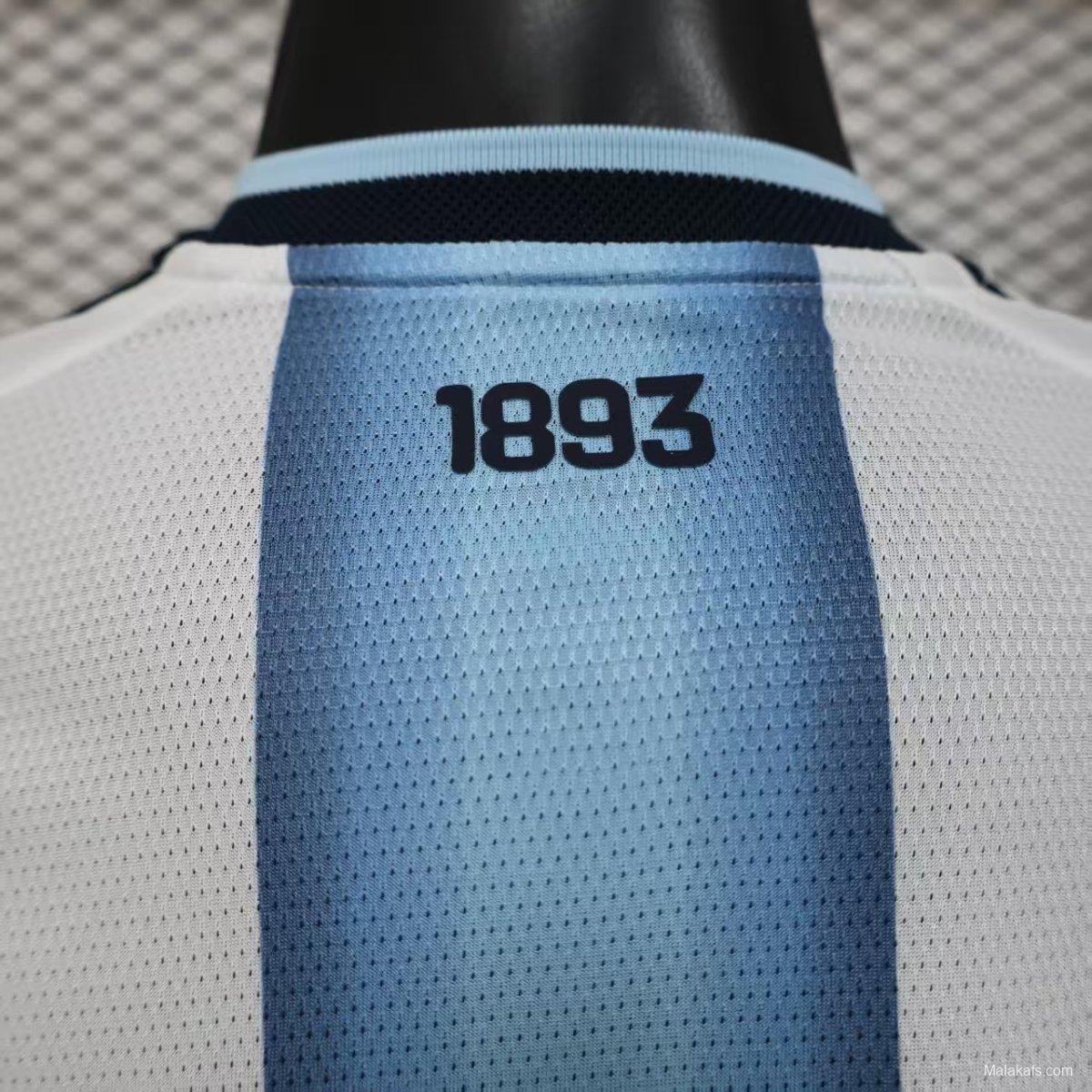2026 Player Version Mens Argentina World Cup Home Jersey