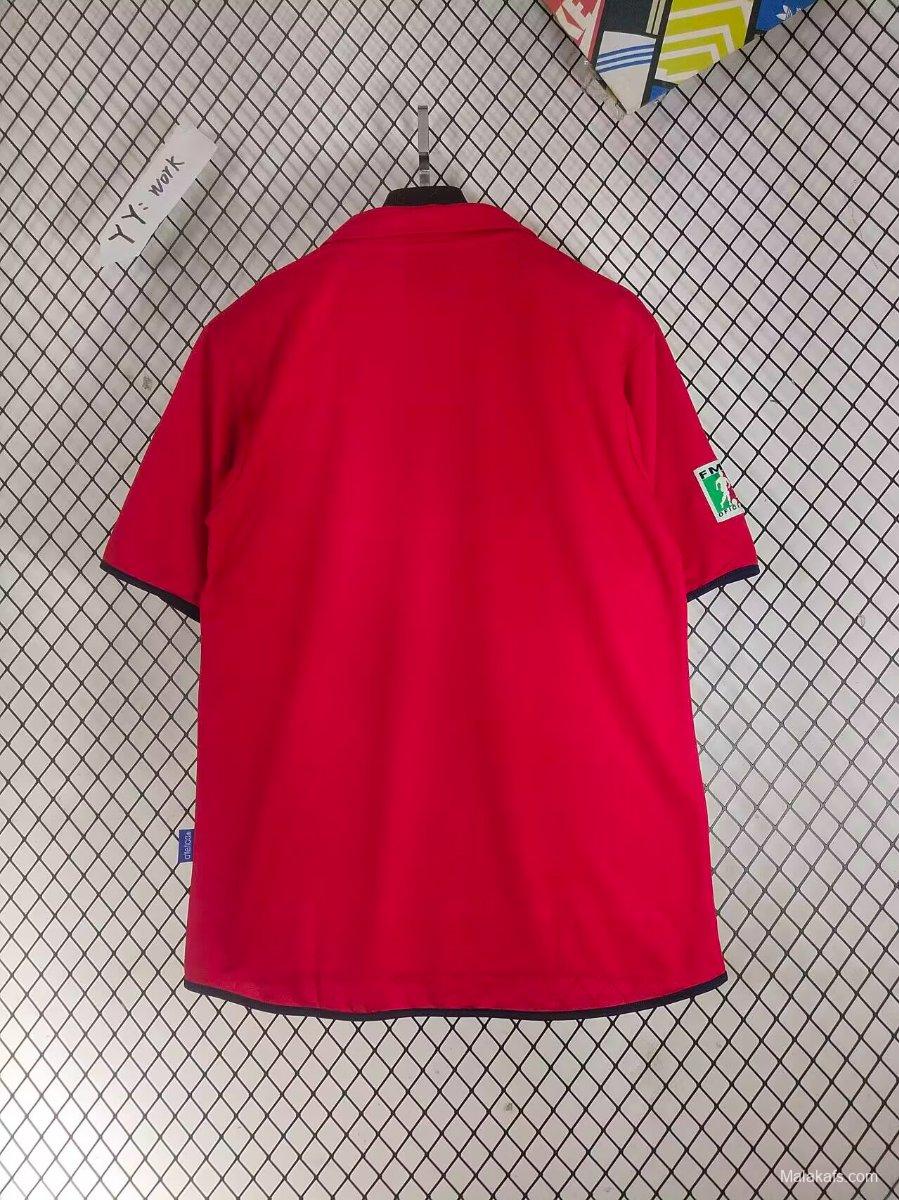 Retro 03/04 Chivas Guadalajara Third Red Jersey