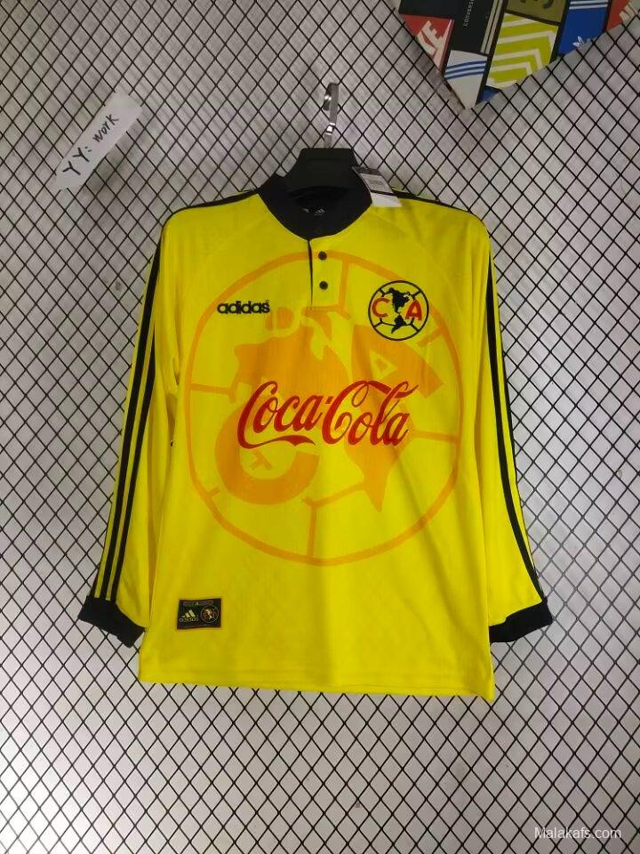Retro 97/98 Club America Home Long Sleeve Jersey