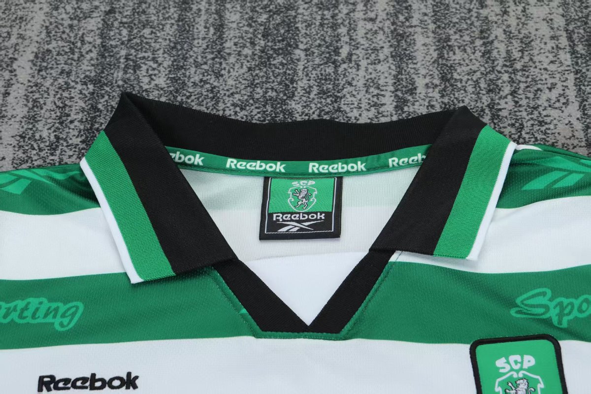 Retro 99/00 Kids Sporting Lisbon Home Jersey
