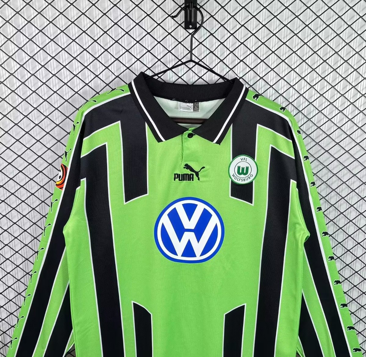 Retro 99/00 Wolfsburg Home Long Sleeve Jersey