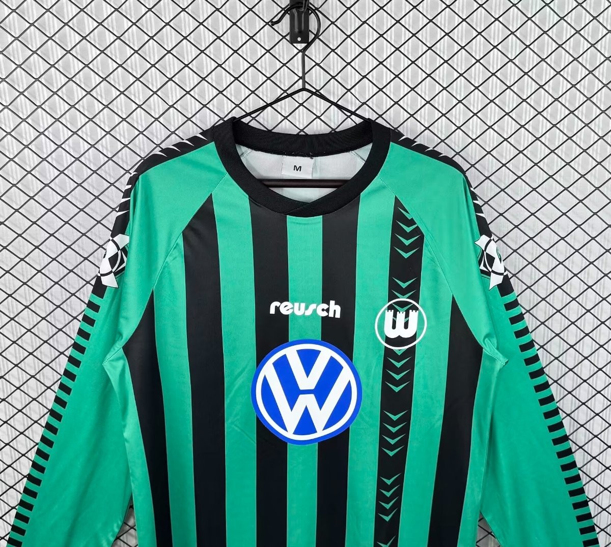 Retro 94/95 Wolfsburg Home Long Sleeve Jersey