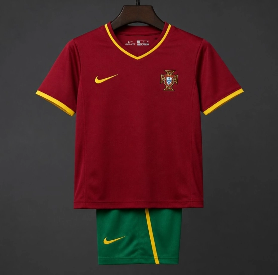 Retro 2000 Portugal Home Jersey