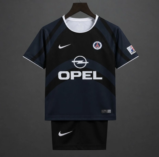 Retro  Kids 01/02 PSG/Paris Saint-Germain Third Jersey