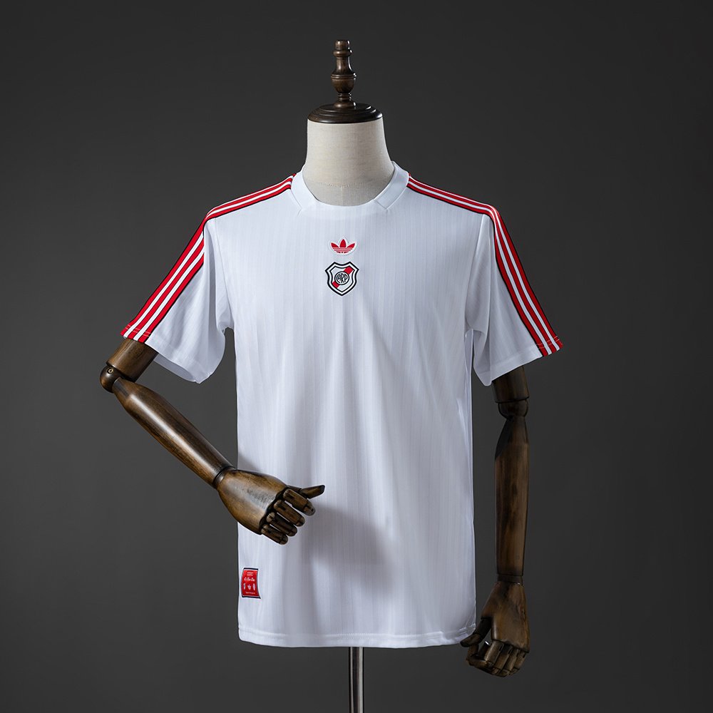 25/26 River Plate Adidas Terrace Icons White Jersey