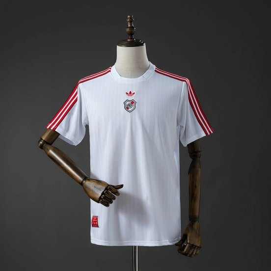 25/26 River Plate Adidas Terrace Icons White Jersey