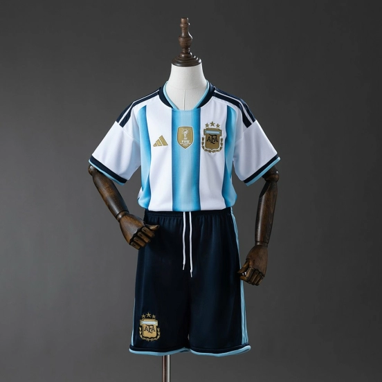 2026 Kids Argentina Home Jersey