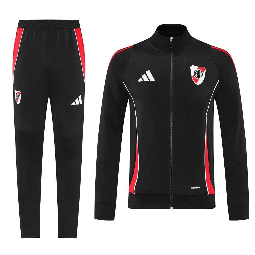25-26 CA River Plate Black Jacket Adult Sweater tracksuit set