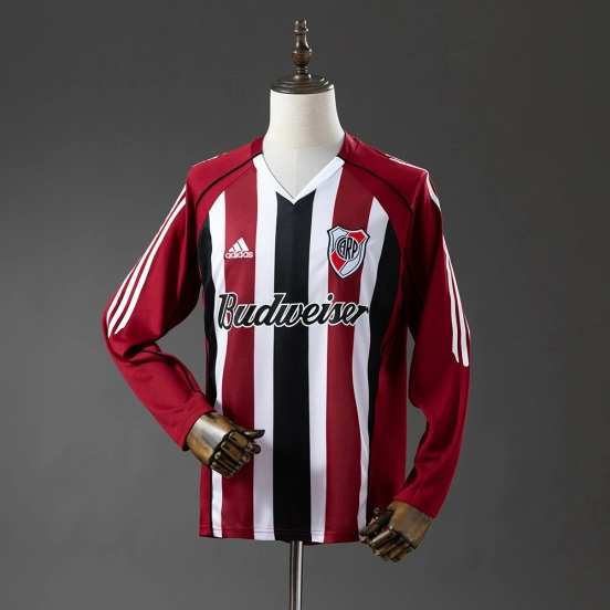 Retro 05/06 River Plate Away Long Sleeve Jersey