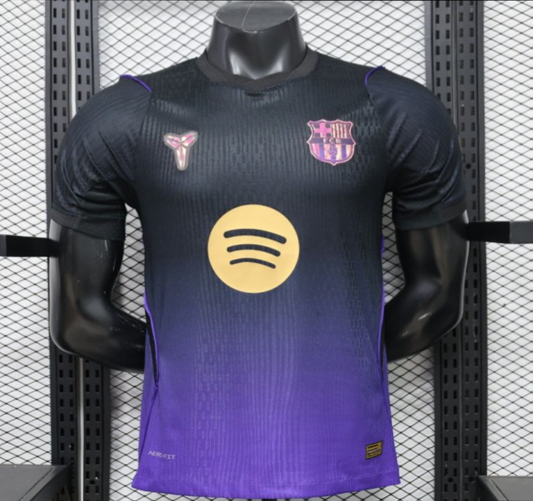 Player Version 26/27 FC Barcelona × Kobe Black & Purple  Special Edition Jersey