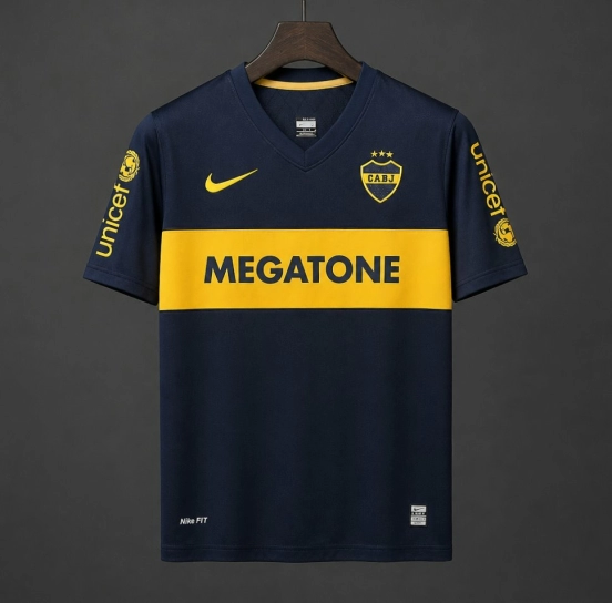 Retro 2007/08 Boca Juniors Home Jersey
