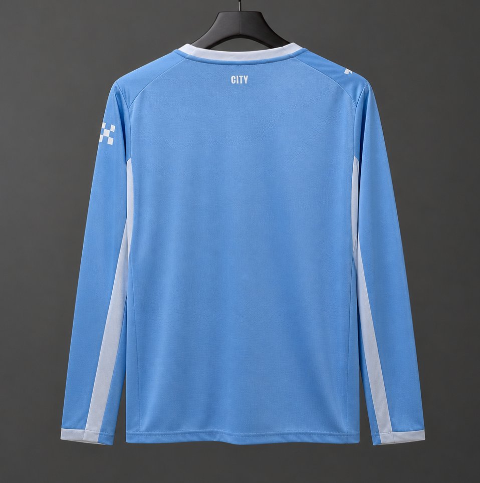 26/27 Manchester City Home Long Sleeve Jersey
