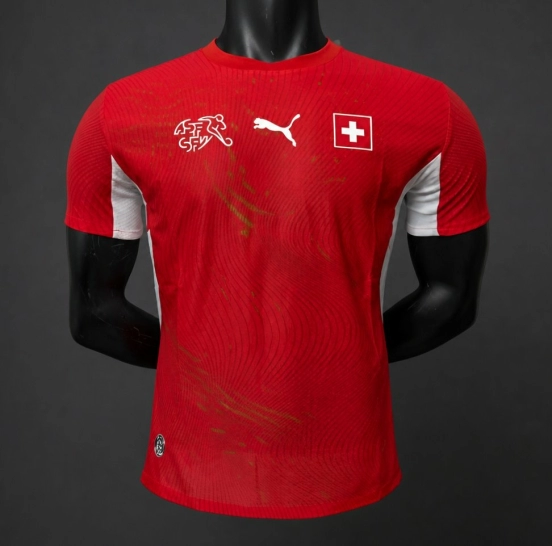 Player Version 2026 Switzerland Home Jersey