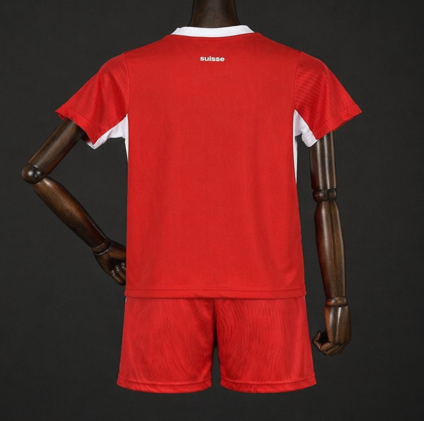 2026 Kids Switzerland World Cup Home Kit