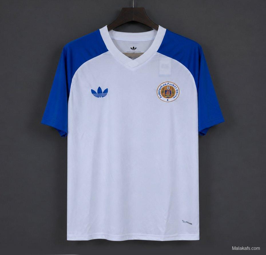 2026 Curacao White/Blue Pre-Match Jersey
