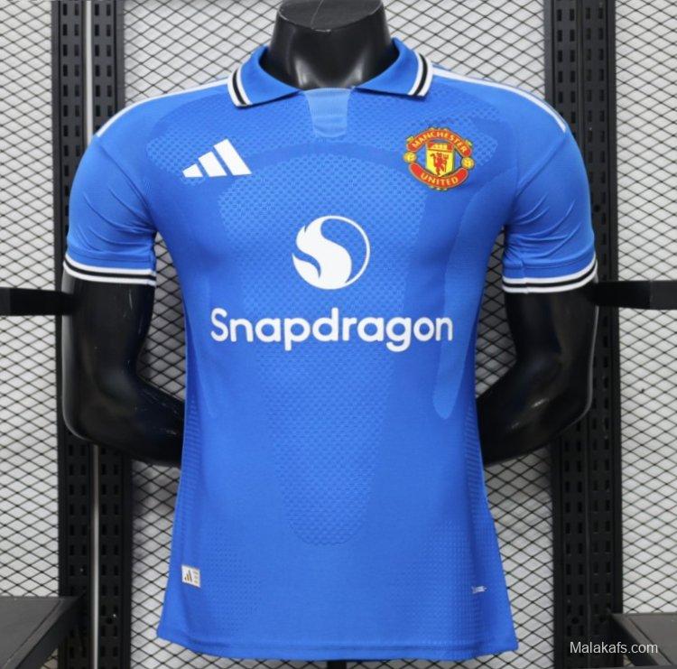 Player Version 26/27 Manchester United Blue Special Edition Jersey