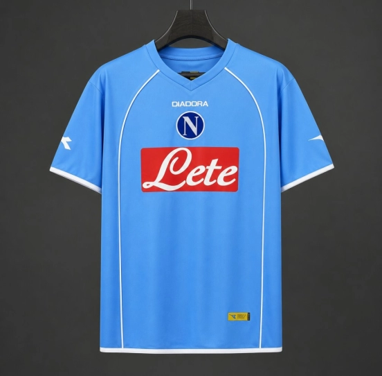 Retro 06/07 Napoli Home Sky Blue Jersey