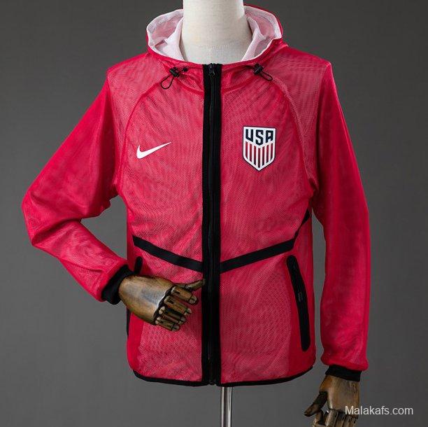 2026 USA Men's Football Anthem Jacket - Red