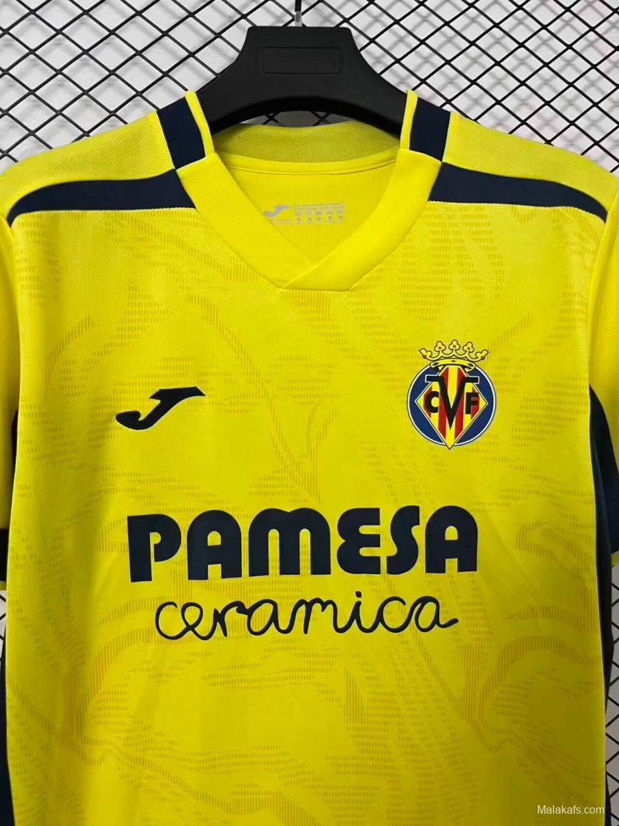 26/27 Villareal Home Jersey