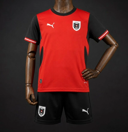 2026 Kids Austria World Cup Home Kit