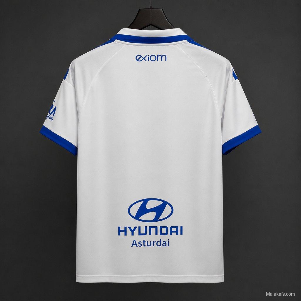 26/27 Real Oviedo Away White&Blue Jersey