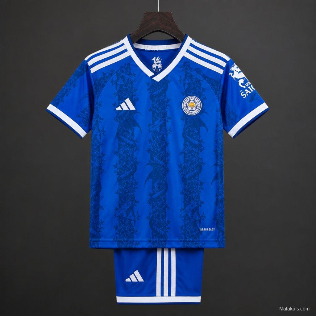 26/27 Kids Leicester City Home Blue Jersey