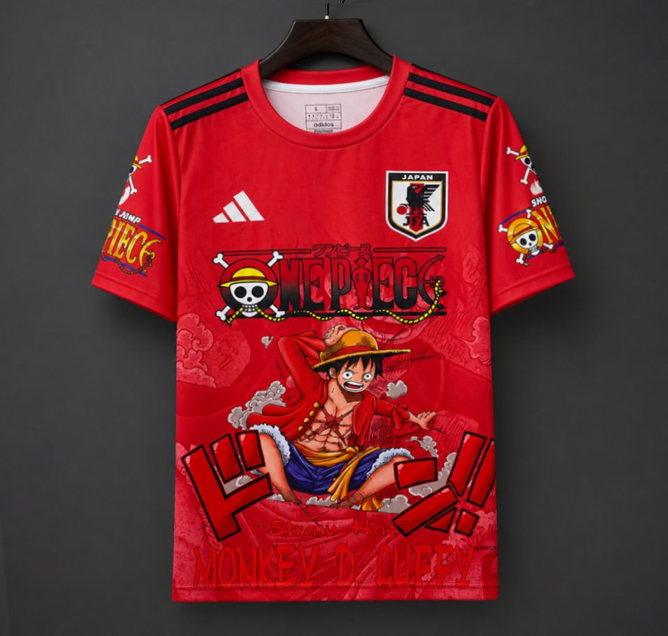 2026 Japan x One Piece Red Special Edition Jersey