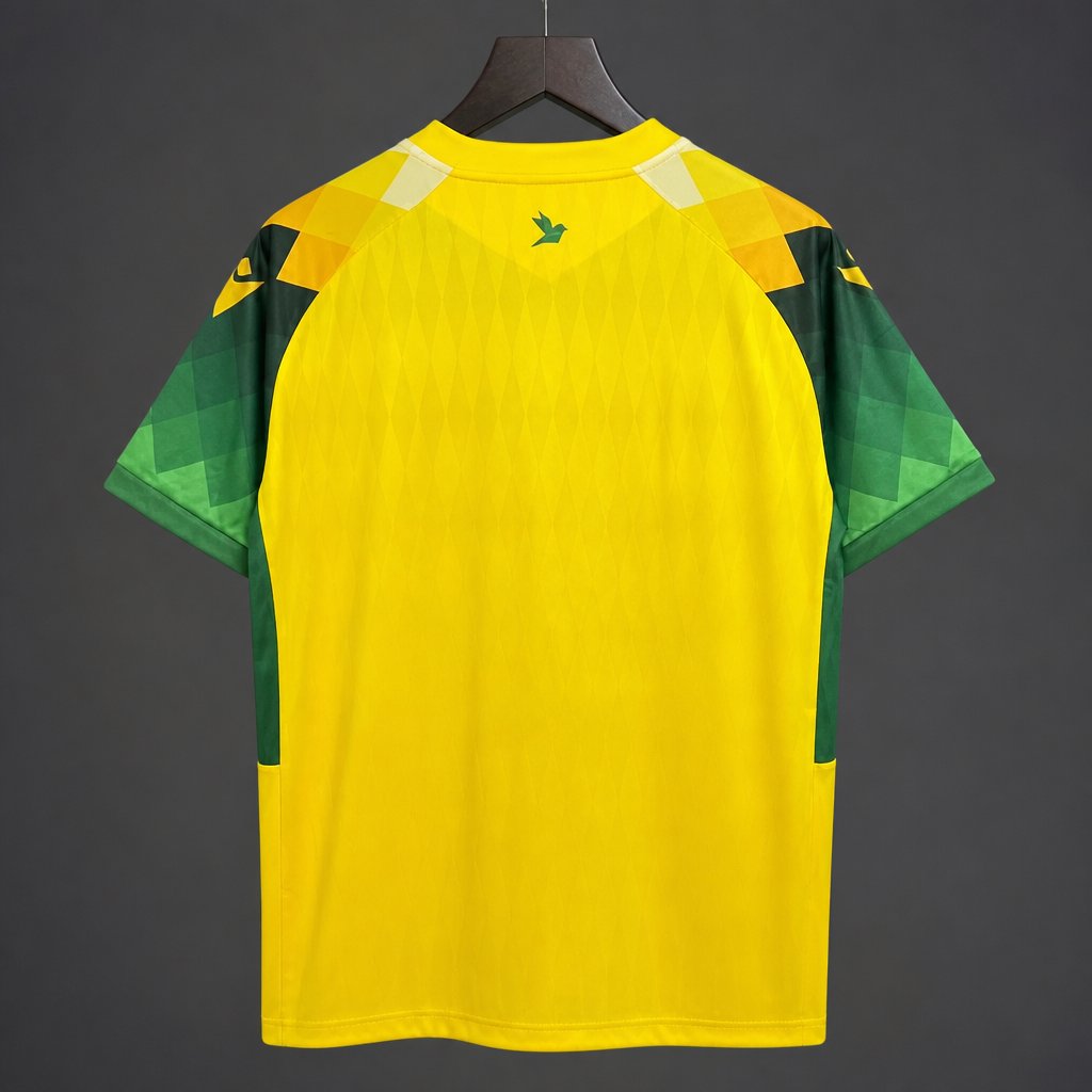 26/27 FC Nantes Yellow & Green Home Jersey