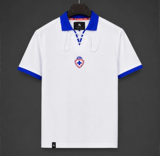 26/27 Cruz Azul Vintage Remake 1932 Season White Jersey