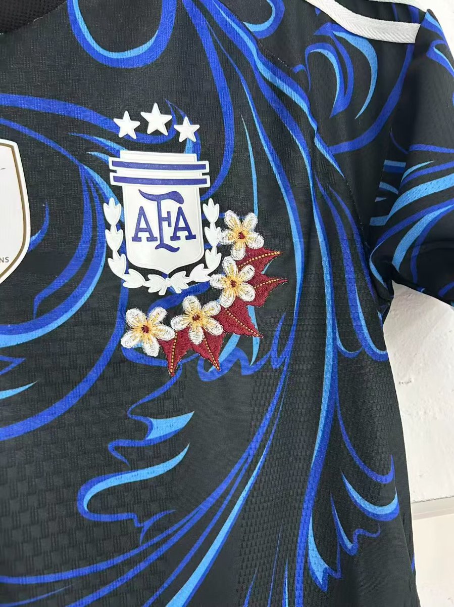 Player Version 2026 Argentina Away "Floral Edition" Special Jersey