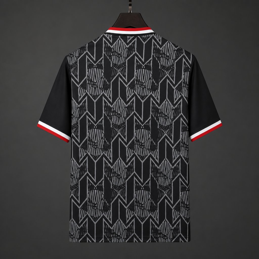 26/27 Sporting de Gijon Goalkeeper Home Black Jersey