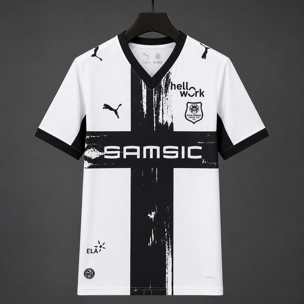 26/27 Stade Rennais Away White Jersey