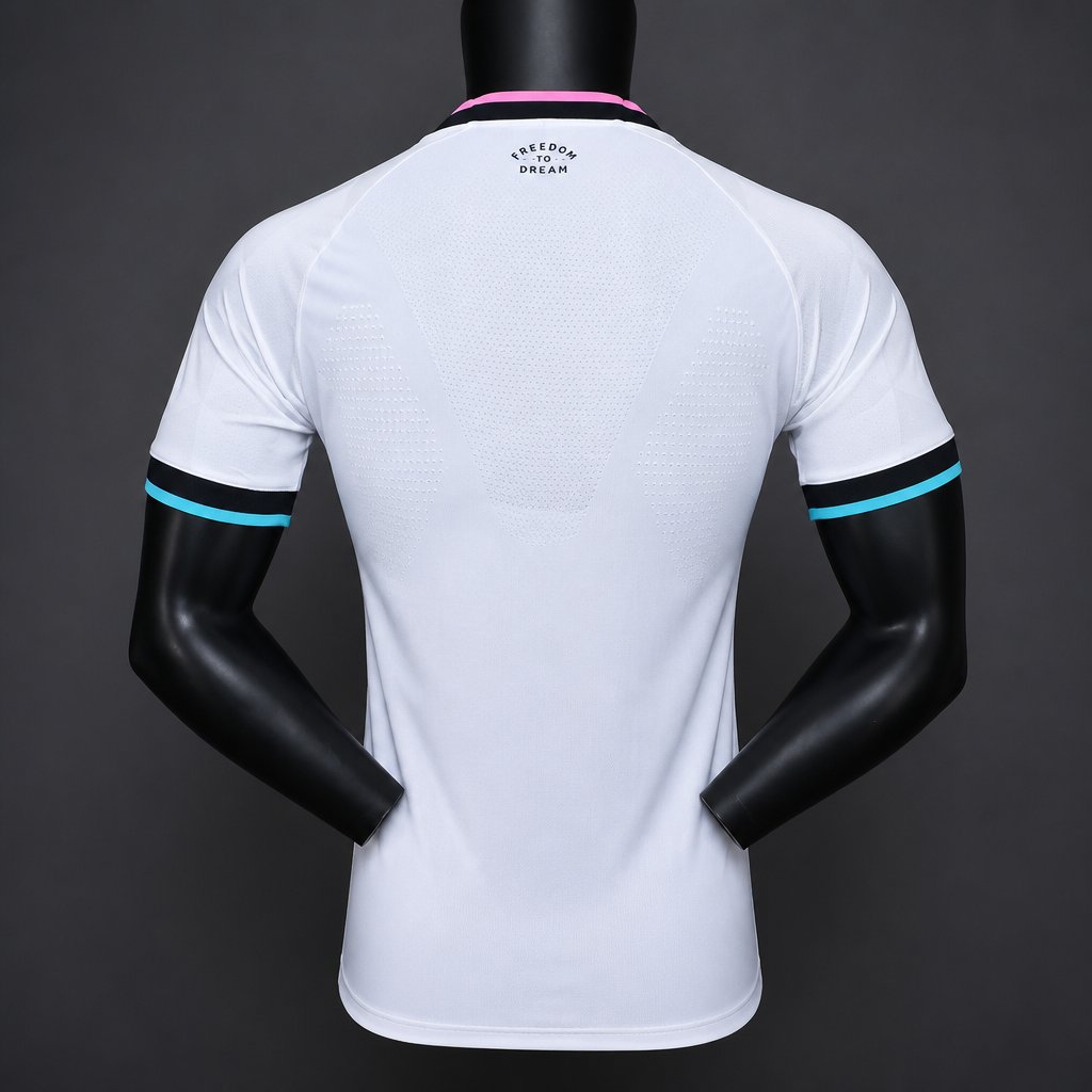 Player Version 26/27 Inter Miami CF Away White with Geometric Diamond Pattern Jersey