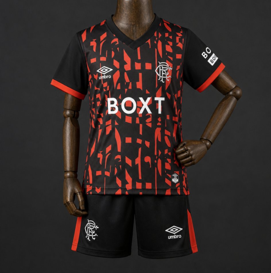 26/27 Kids Glasgow Rangers Third Jersey