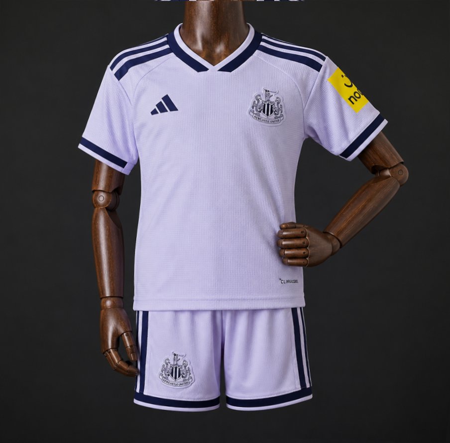26/27 Kids Newcastle United Fresh Lilac  Jersey Kit